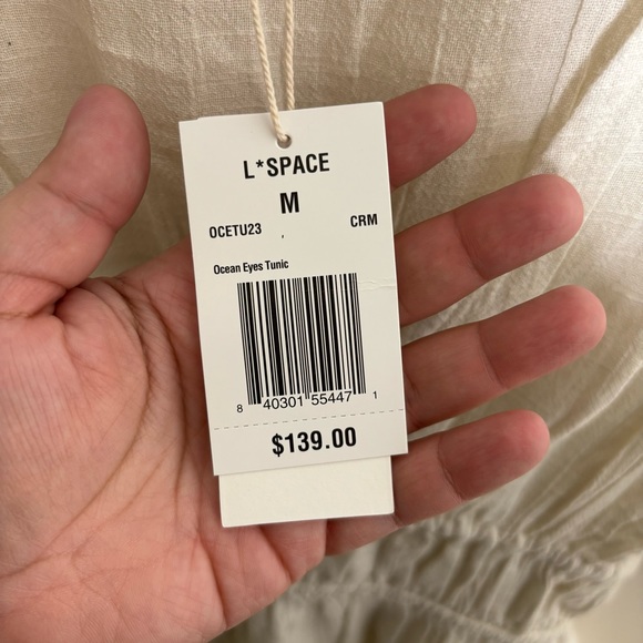 L*Space Ocean Eyes Tunic NWT- Size Medium - Picture 3 of 8